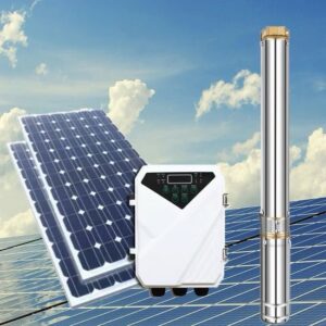 Solar Panel Submersible Water Pump 4Inch Motor Well Pump