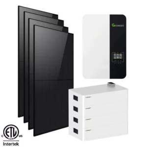 3.5 kW Off-Grid Solar System (120V/30AMP) with 5kWh Energy Storage+ 2640W Solar Array