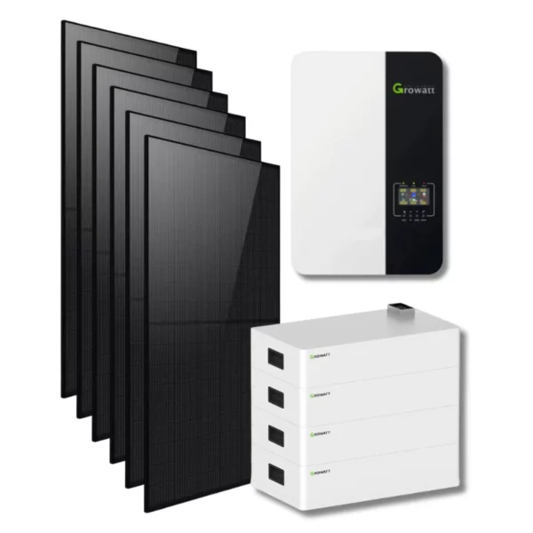 6 KW Split phase 120/240Vac Off-Grid Solar System (120V/240V 60AMP)