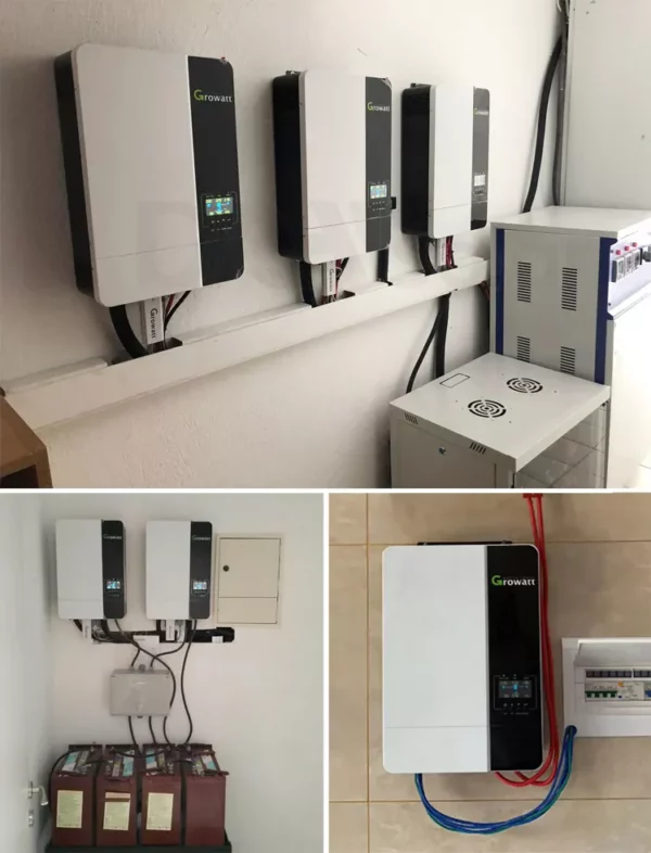 Growatt 11.4kW MIN 11400TL-XH-US Grid-Tie Inverter | Battery Storage Solar Inverter - Image 9