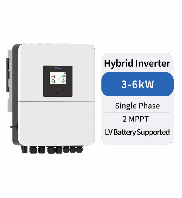 SUN-5/6K-SG05LP1-EU-SM2  Hybrid Inverter Single Phase  | 5-6kW  | 2 MPPT | LV Battery Supported / Safe & Reliable / Smart / User-friendly - Image 2