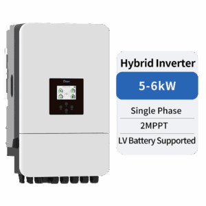 SUN-5/6K-SG05LP1-EU-SM2 Hybrid Inverter Single Phase | 5-6kW | 2 MPPT | LV Battery Supported / Safe & Reliable / Smart / User-friendly