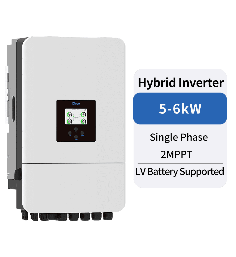 SUN-5/6K-SG05LP1-EU-SM2 Hybrid Inverter Single Phase | 5-6kW | 2 MPPT | LV Battery Supported / Safe & Reliable / Smart / User-friendly