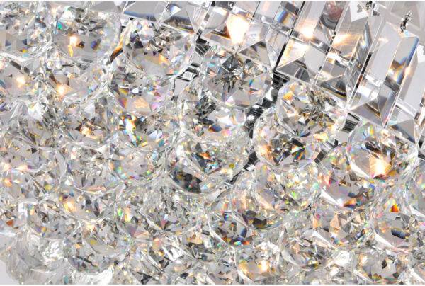 CWI Lighting Colosseum 20 inch 8 Light Chandelier with Chrome Finish - Image 4
