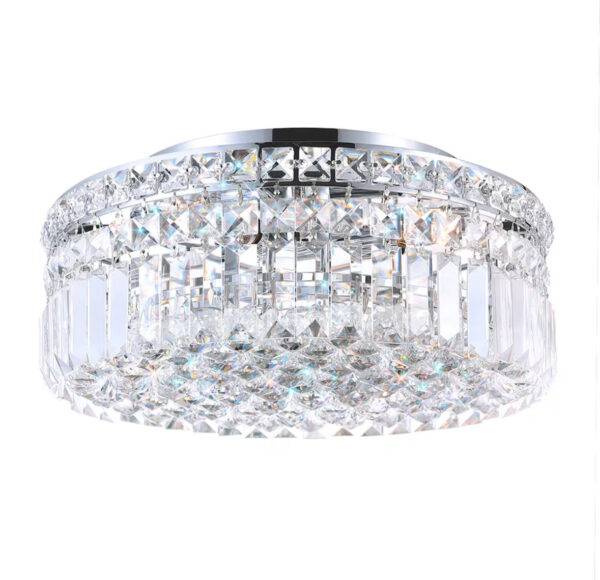 CWI Lighting 14 Inches Round Flush Mount