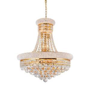 CWI Lighting 20 Inches Gold Beaded Pendent