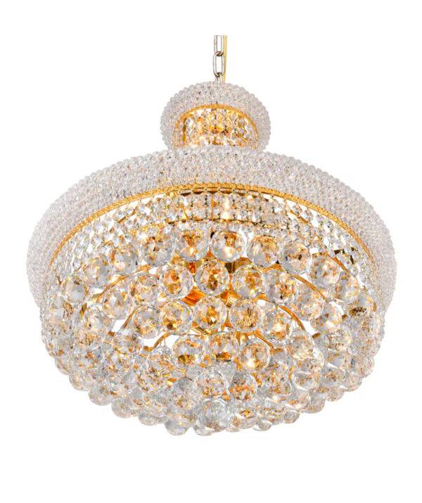 CWI Lighting 20 Inches Gold Beaded Pendent - Image 2