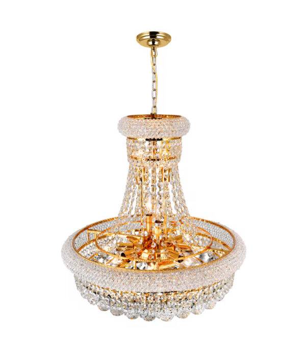 CWI Lighting 20 Inches Gold Beaded Pendent - Image 7