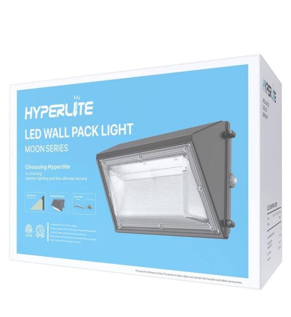 HYPERLITE 70W LED Wall Pack with Dusk-to-Dawn Photocell, Ideal Adjustable Security Lights Outdoor - Image 2